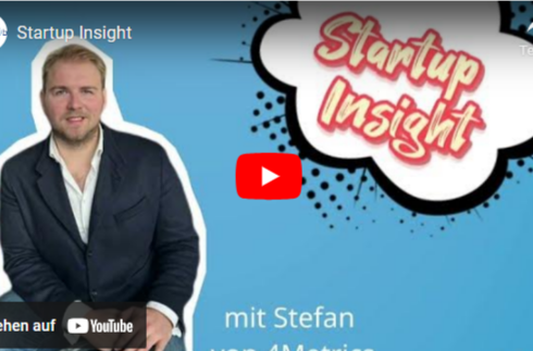 Startup Insight mit Stefan Matheis von 4Metrics